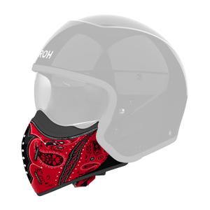 Hagebeskytter til Airoh J110 Paesly-hjelme, blank rød