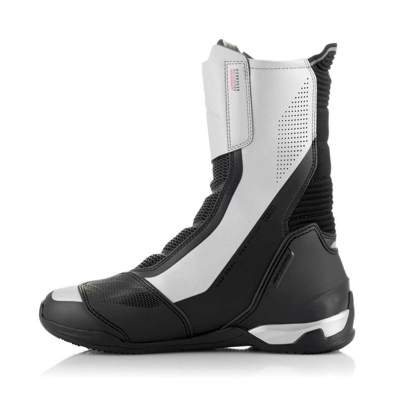 Alpinestars SP-X BOA motorcykelstøvler sort og sølv