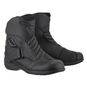 Alpinestars New Land Gore-Tex sorte motorcykelstøvler