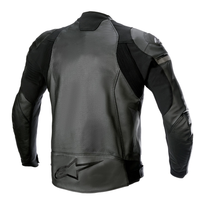 Alpinestars GP Force Airflow sort motorcykeljakke i læder