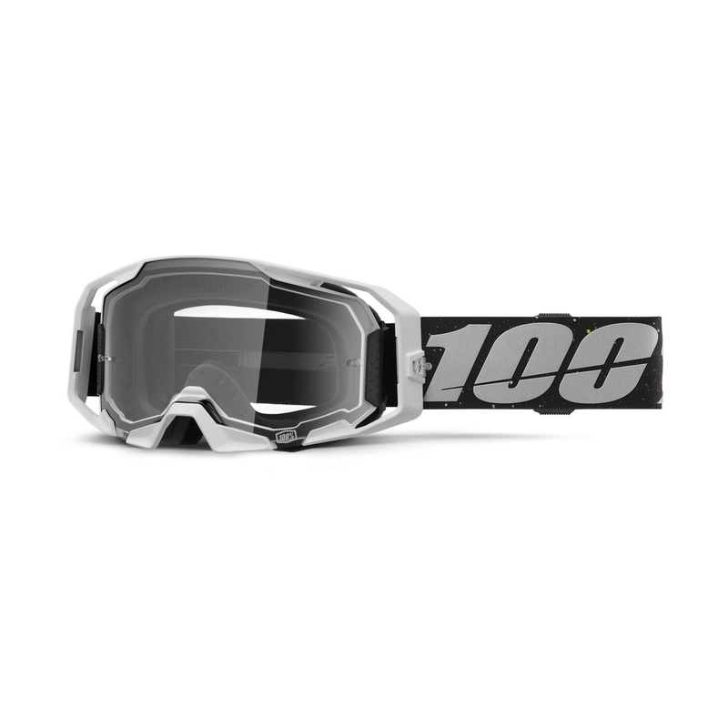 Motocrossbriller 100 % ARmatic Rapidracer med klart plexi