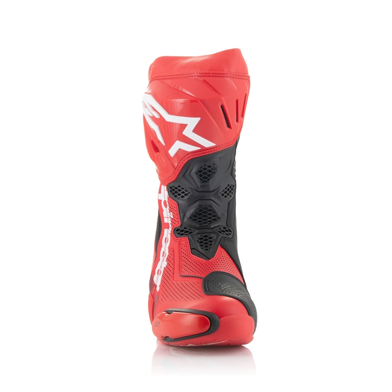 Alpinestars Supertech R Vented fluo red motorcykelstøvler