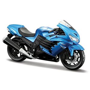 Model motorcykel Maisto Kawasaki Ninja ZX-14R blå