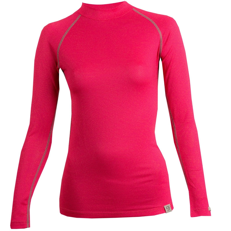 Termisk t-shirt til kvinder nanosilver® MERINO pink