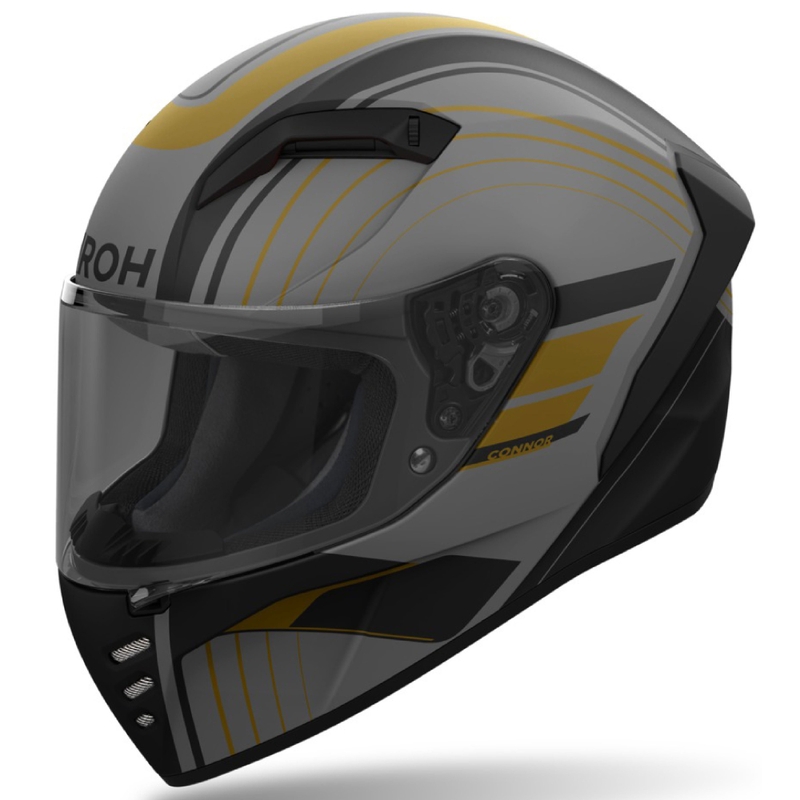 Integreret motorcykelhjelm Airoh CONNOR Achieve mat guld
