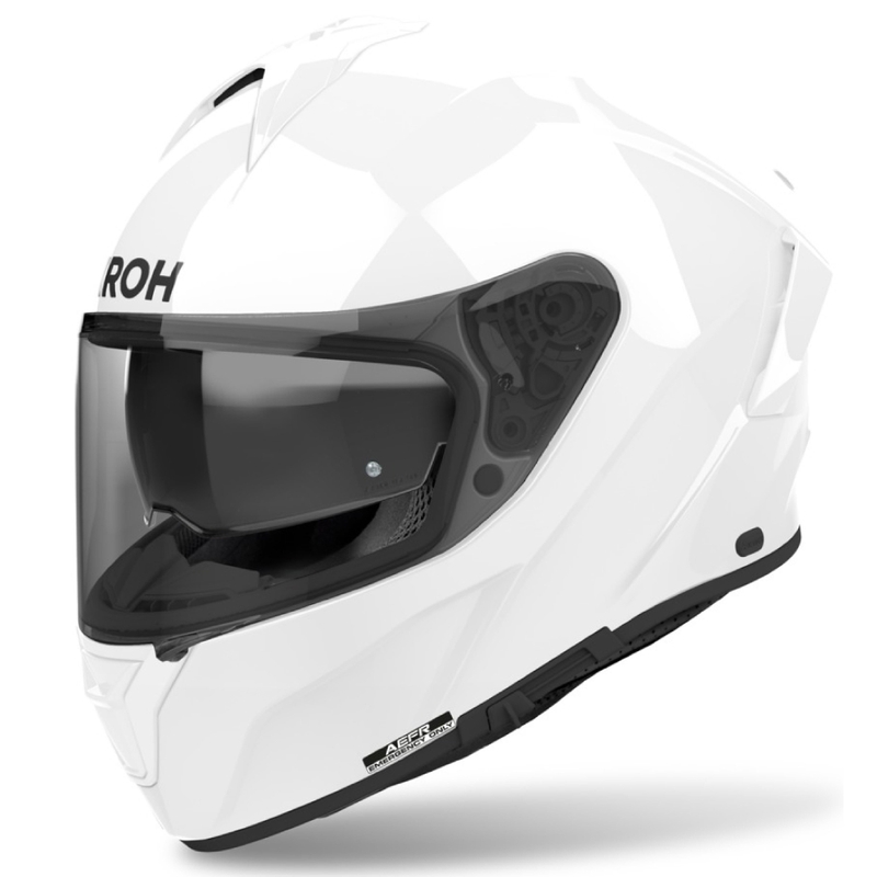 Integral motorcykelhjelm Airoh SPARK 2 farve blank hvid