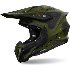 Motocrosshjelm Airoh Twist 3 Military mat