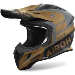 Airoh Aviator Ace 2 Sake motocrosshjelm, mat guld