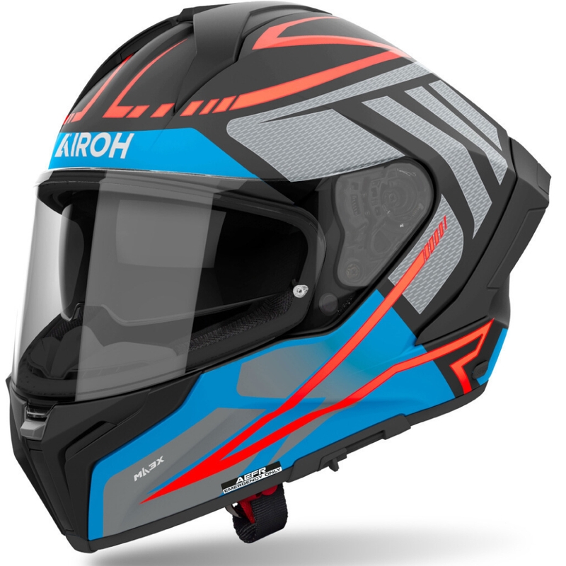 Airoh Matryx Rider fullface motorcykelhjelm mørkeblå mat