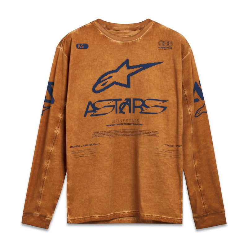 Alpinestars Nook Knit Langærmet T-shirt Rød