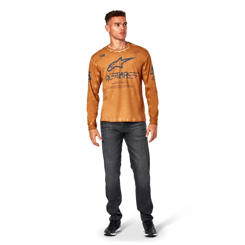 Alpinestars Nook Knit Langærmet T-shirt Rød
