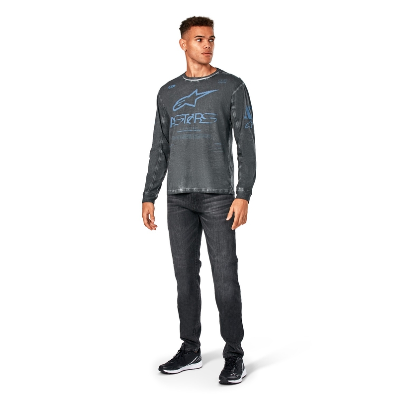 Alpinestars Nook Knit langærmet T-shirt mørkegrå