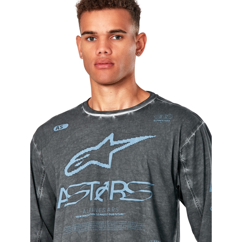 Alpinestars Nook Knit langærmet T-shirt mørkegrå