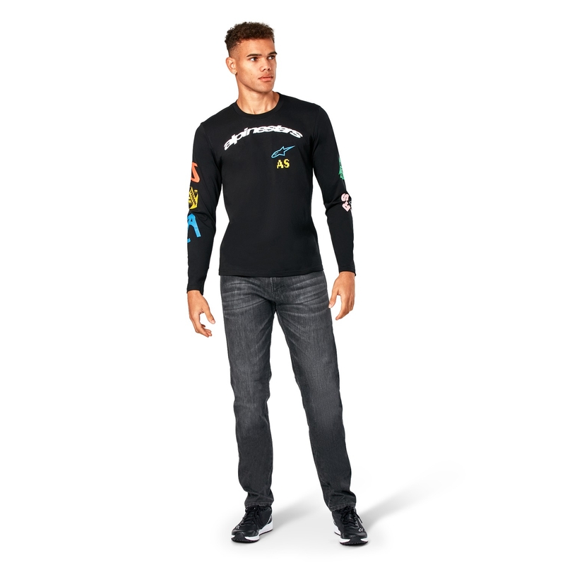 Alpinestars Brundo CSF langærmet T-shirt sort