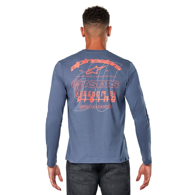 Alpinestars Vitalus CSF langærmet T-shirt blå