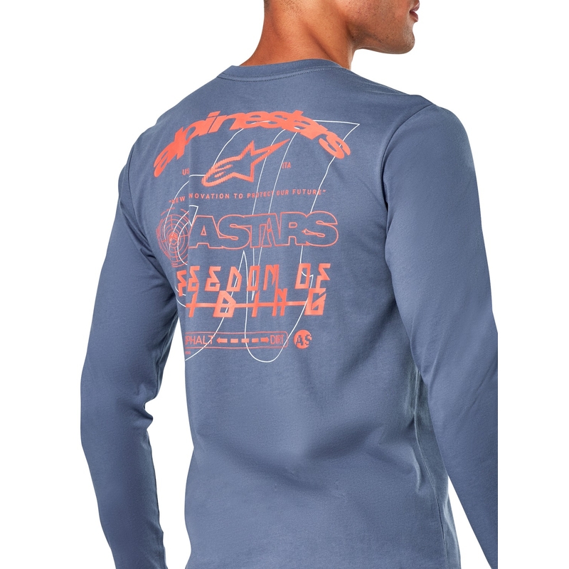Alpinestars Vitalus CSF langærmet T-shirt blå