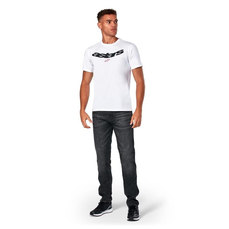 T-shirt Alpinestars Elliptic CSF hvid
