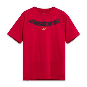 T-shirt Alpinestars Elliptic CSF rød