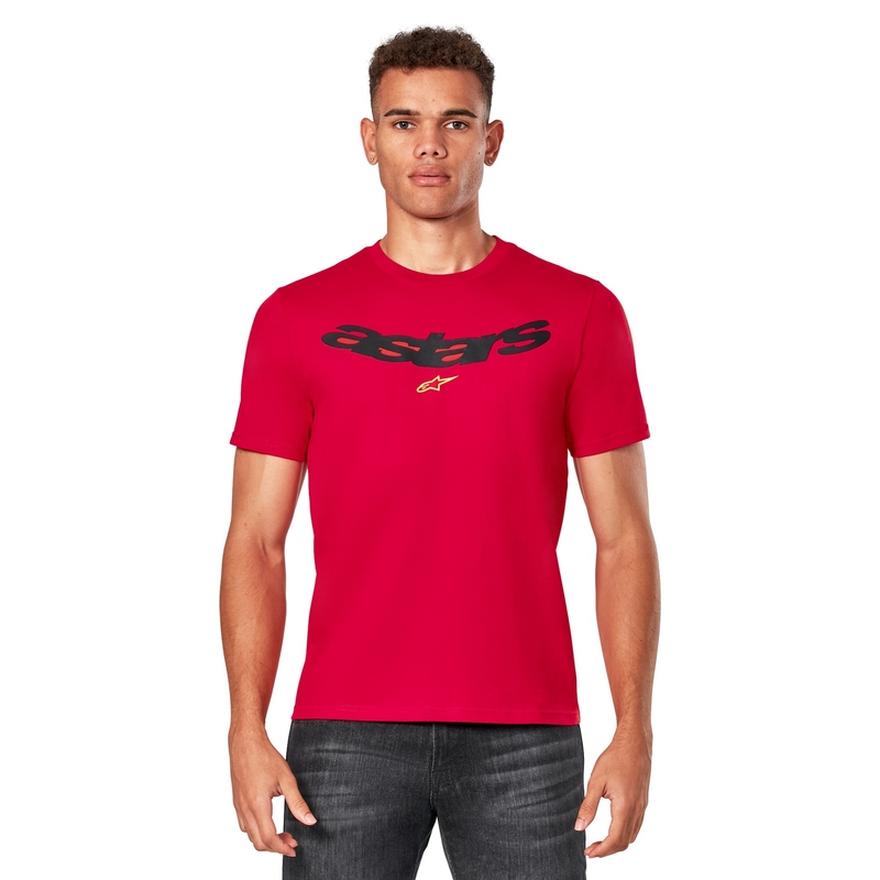 T-shirt Alpinestars Elliptic CSF rød