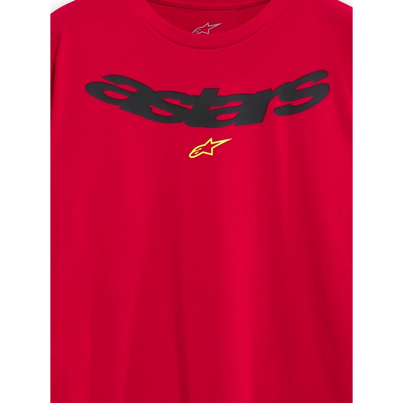 T-shirt Alpinestars Elliptic CSF rød