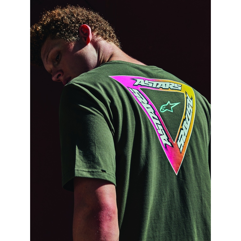 T-shirt Alpinestars Invert CSF grøn