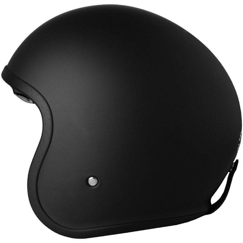 Åben motorcykelhjelm Street Racer Shadow II mat sort