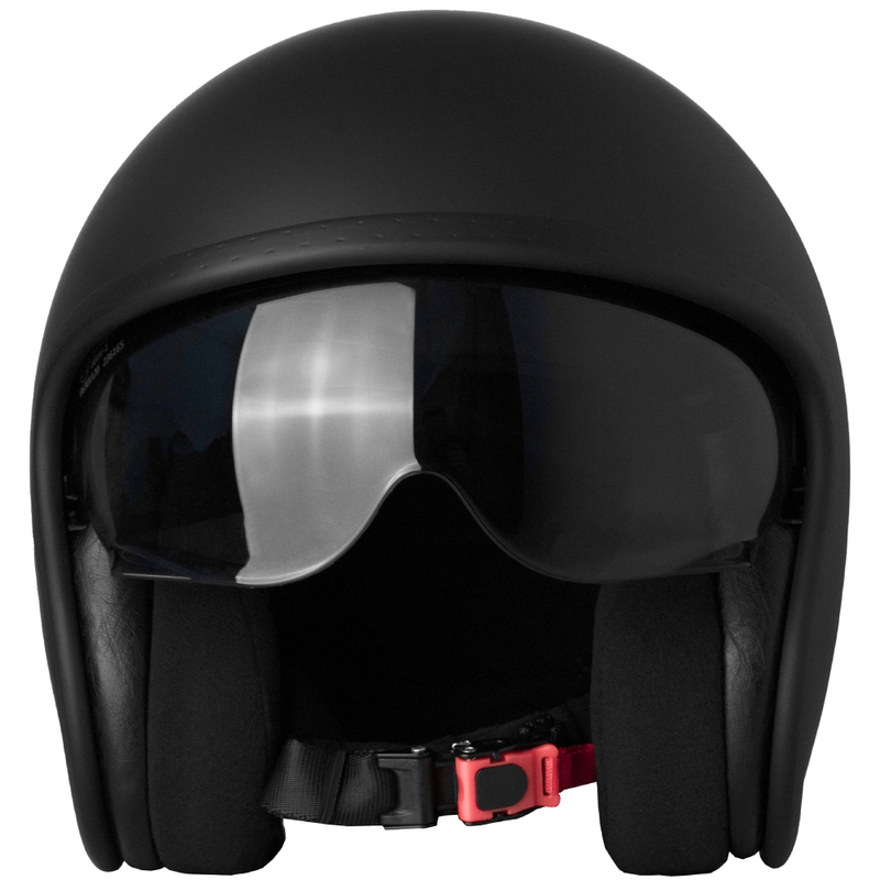 Åben motorcykelhjelm Street Racer Shadow II mat sort