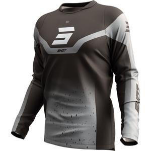 Motocrosstrøje Shot Devo Blast sort-grå