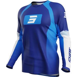Motocross-trøje Shot Draw Instinct blå