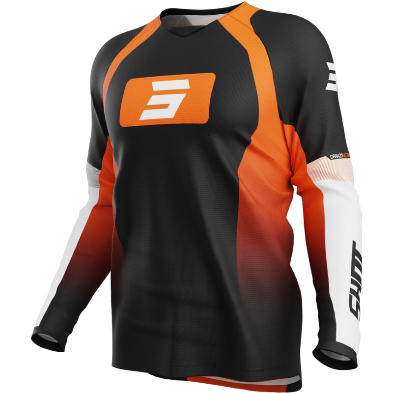 Motocross-trøje Shot Draw Instinct orange