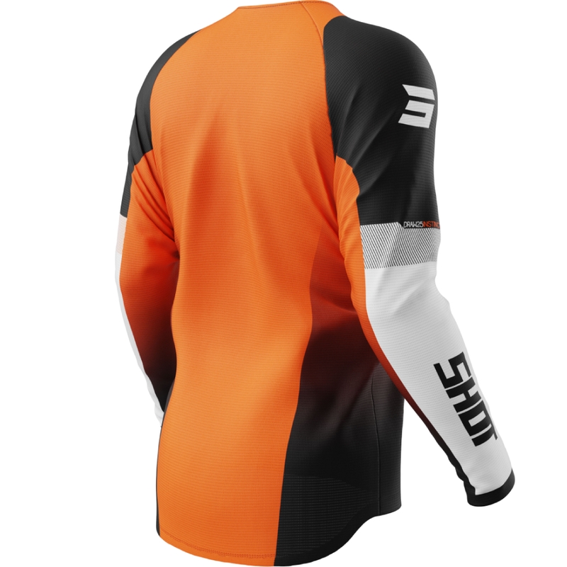 Motocross-trøje Shot Draw Instinct orange