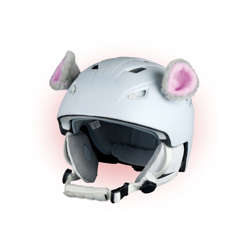 Ører på hjelm Mouse pink