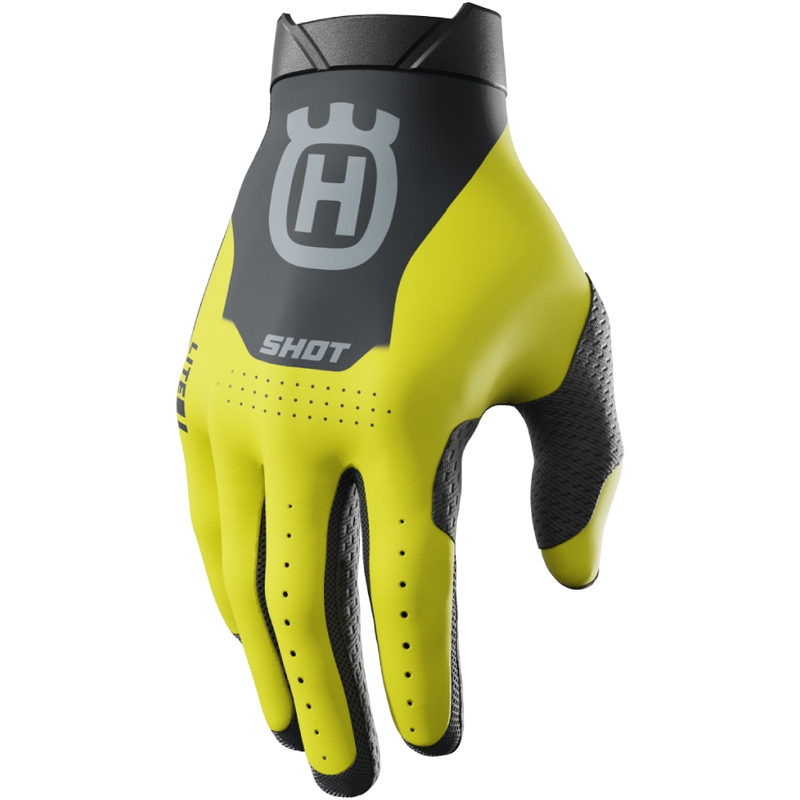 Motocross-handsker Shot Lite HVA sort