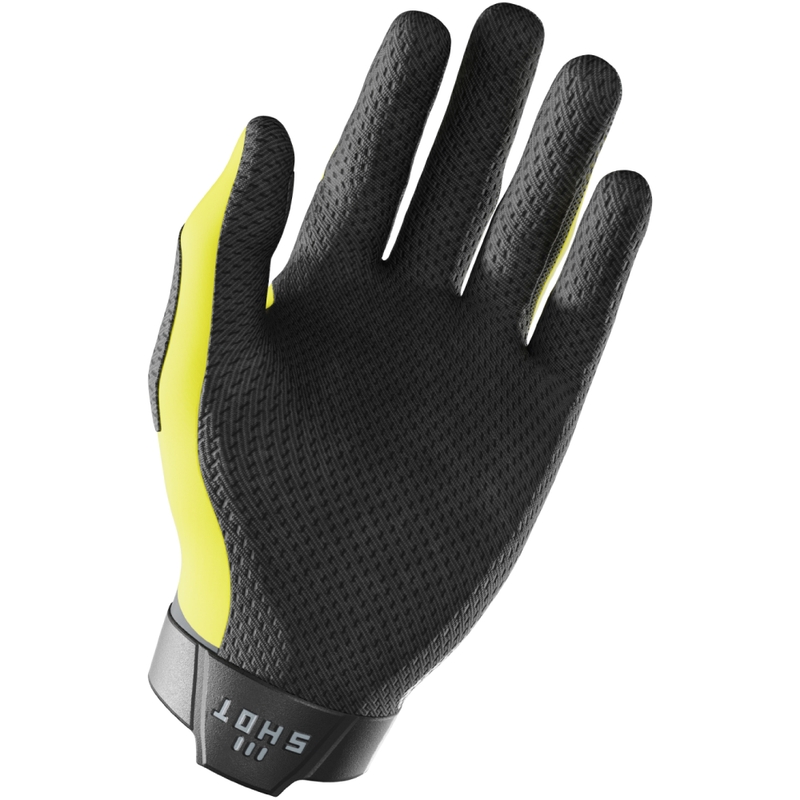 Motocross-handsker Shot Lite HVA sort
