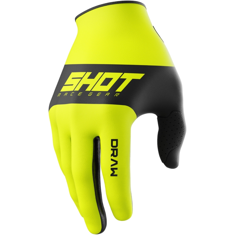 Motocross-handsker Shot Draw Sky fluogul