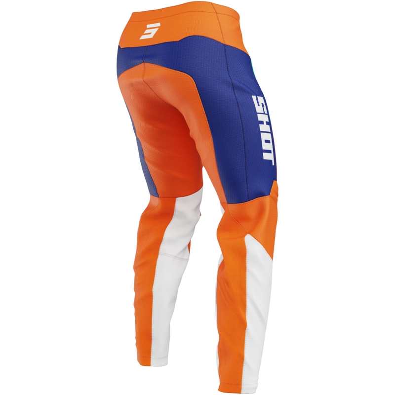 Motocrossbukser til børn Shot Draw League orange