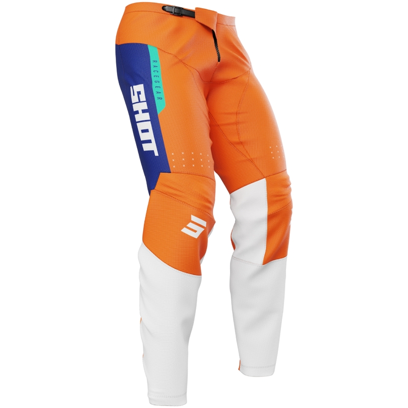 Motocrossbukser til børn Shot Draw League orange
