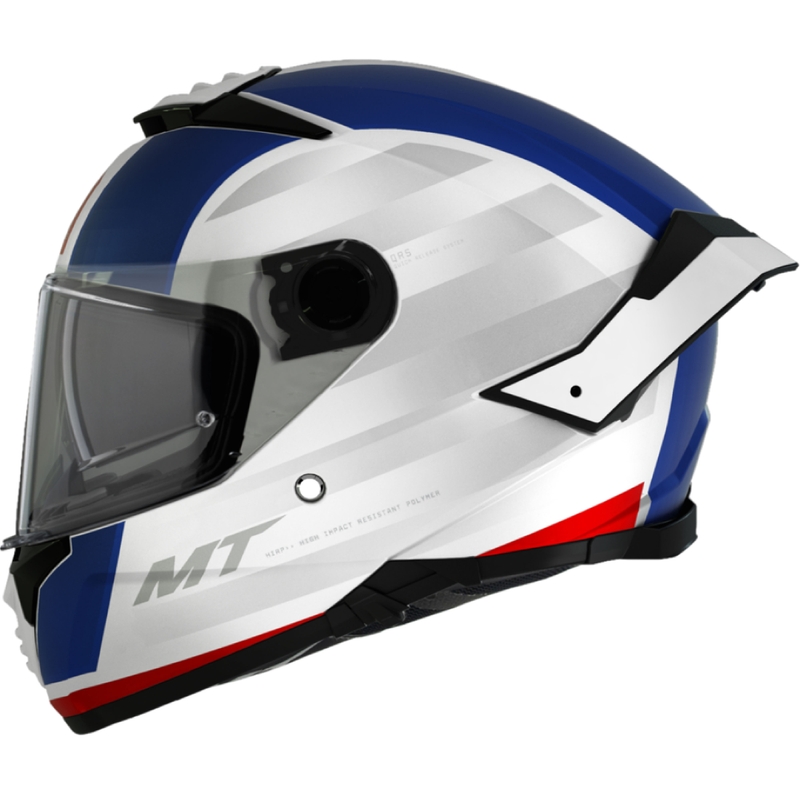 Integralhjelm MT THUNDER 4 SV TREADS C7 hvid-blå