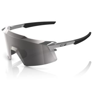 100 % Aerocraft-solbriller med sølvfarvet HiPER-glas