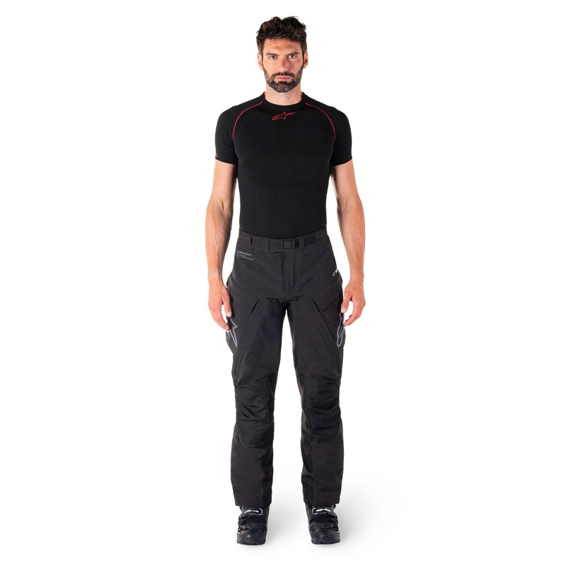 Alpinestars Hyde XT motorcykelbukser sort og rød