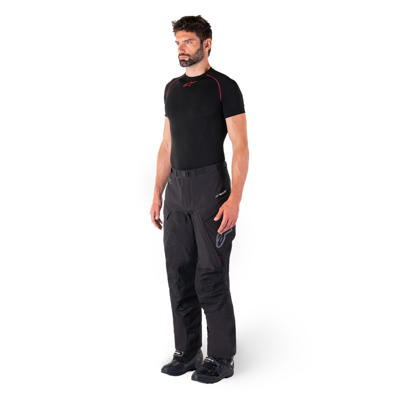 Alpinestars Hyde XT motorcykelbukser sort og rød