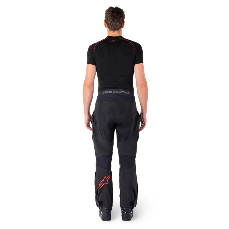 Alpinestars Hyde XT motorcykelbukser sort og rød
