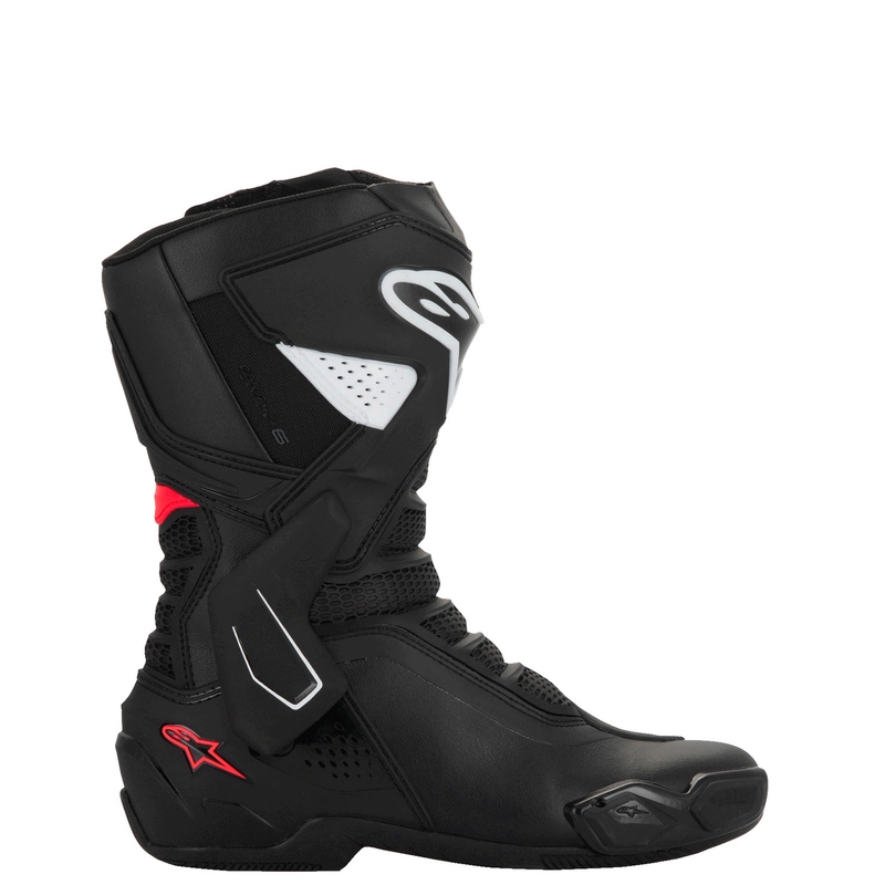 Alpinestars Stella SMX-6 3 motorcykelstøvler til kvinder i sort, hvid og pink