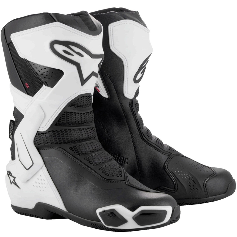 Alpinestars Stella SMX-6 3 Drystar motorcykelstøvler til kvinder i hvid og sort