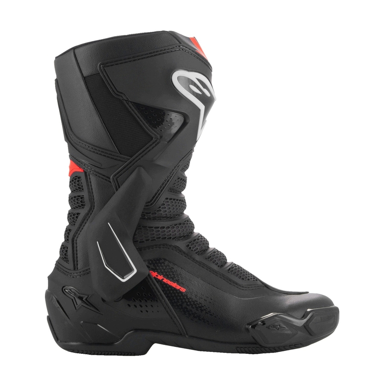 Alpinestars SMX-6 3 sort-fluorrød motorcykelstøvle