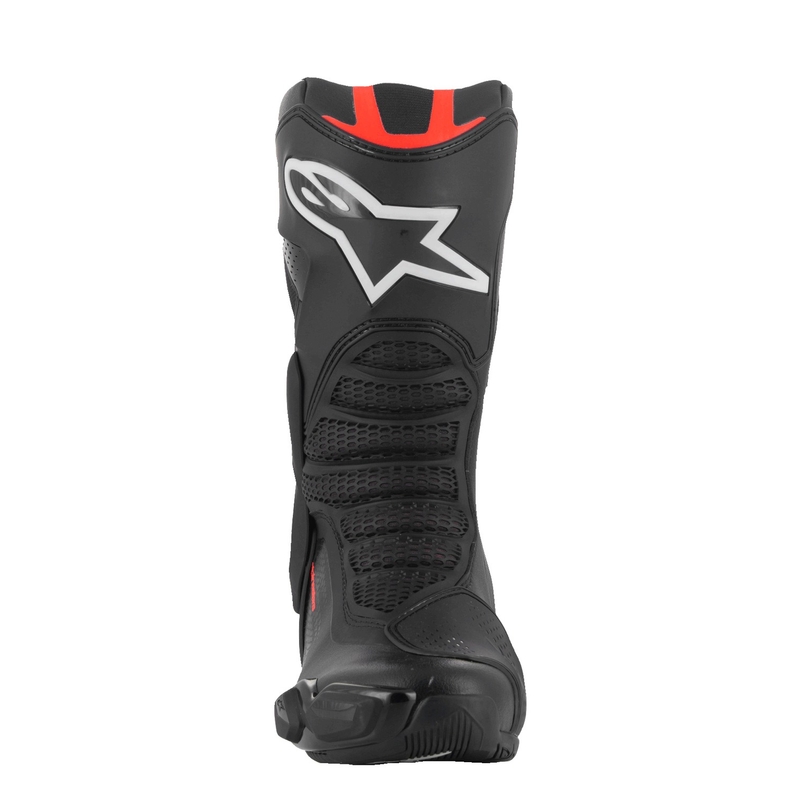 Alpinestars SMX-6 3 sort-fluorrød motorcykelstøvle