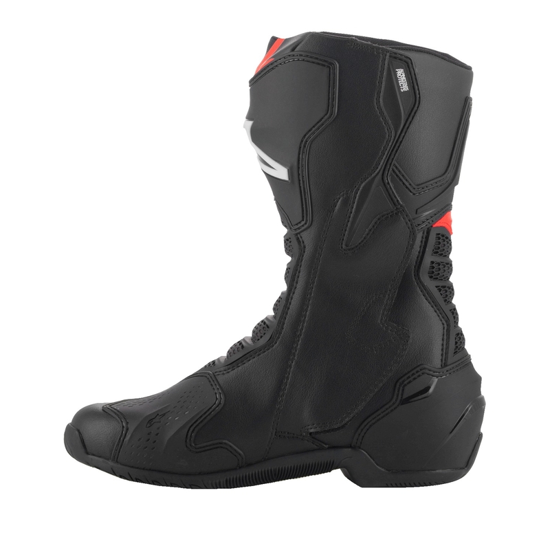 Alpinestars SMX-6 3 sort-fluorrød motorcykelstøvle