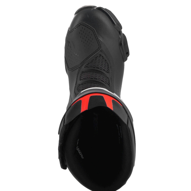 Alpinestars SMX-6 3 sort-fluorrød motorcykelstøvle