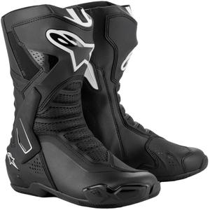 Alpinestars SMX-6 3 sorte og hvide motorcykelstøvler