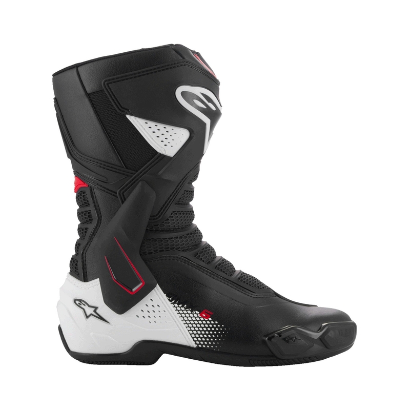 Alpinestars SMX-6 3 sort-hvid-røde motorcykelstøvler